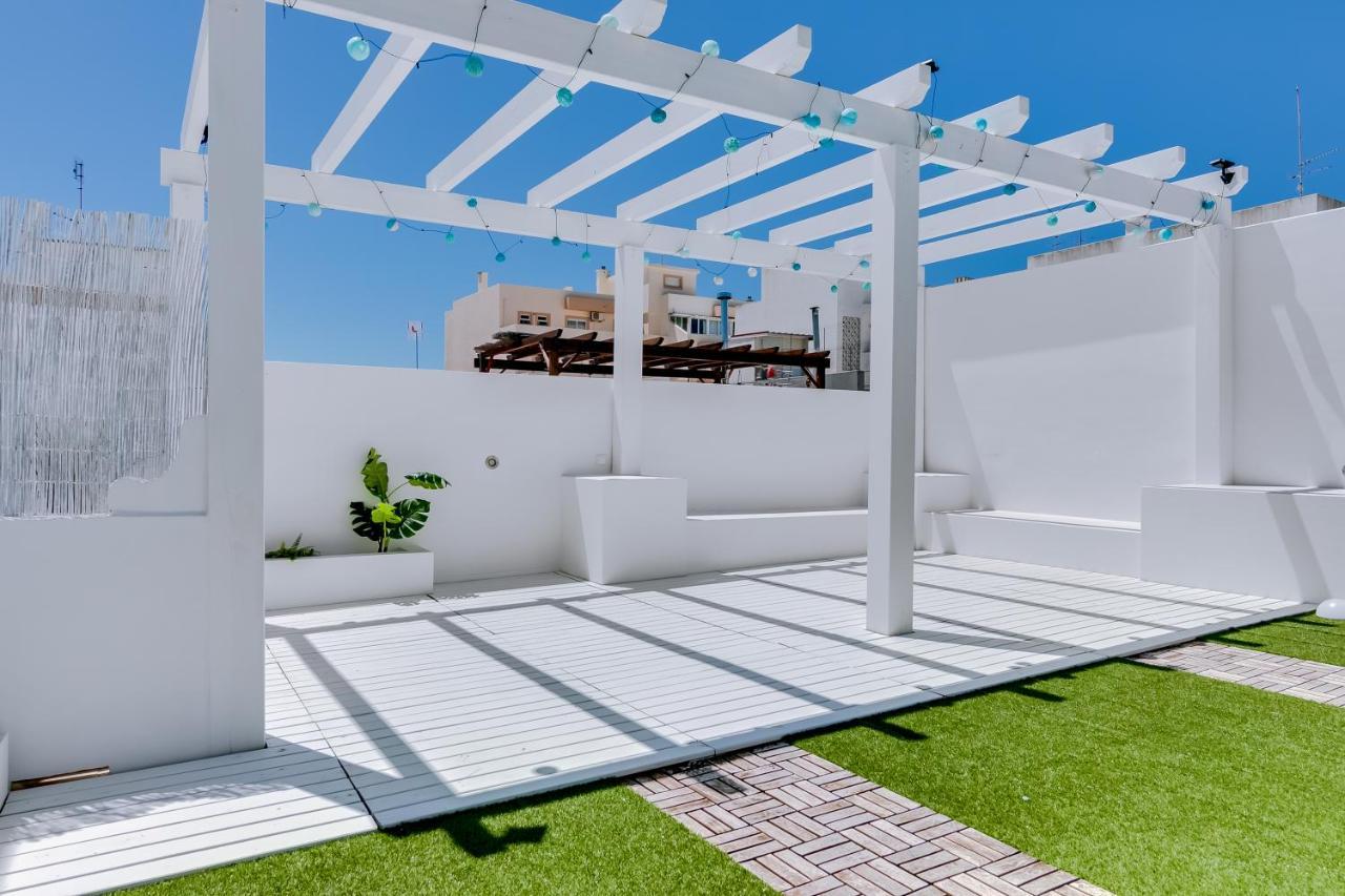 הוילה Olhão Terrasse Blanche מראה חיצוני תמונה